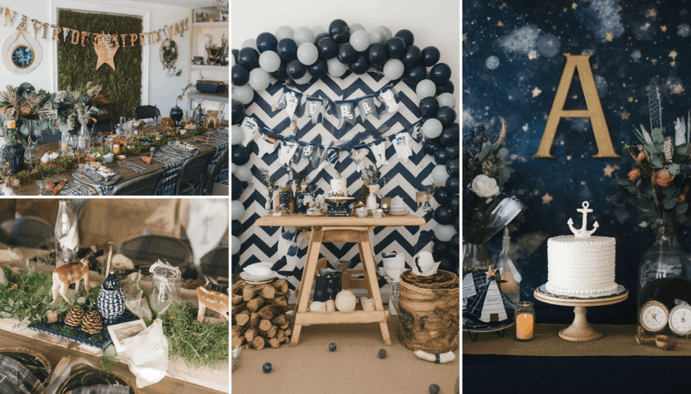 30 Unique Boy Baby Shower Themes Beyond Basic Blue