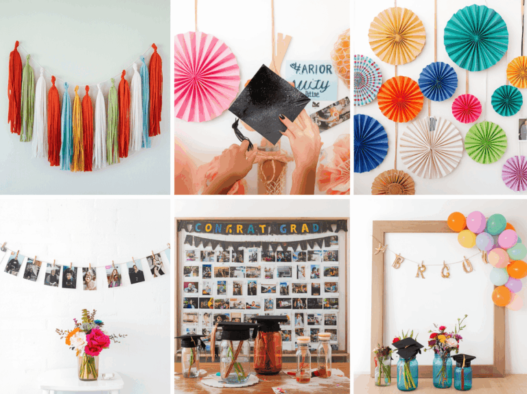 DIY Graduation Decorations: 25 Easy & Beautiful Ideas to Make at Home