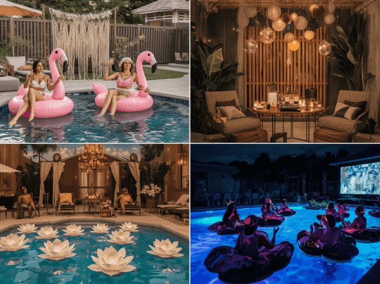25 Unique Pool Party Themes for Adults : Sophisticated Summer Ideas