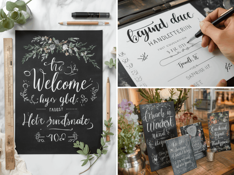 The Complete Guide to Hand Lettering Party Signs: Tips & Ideas