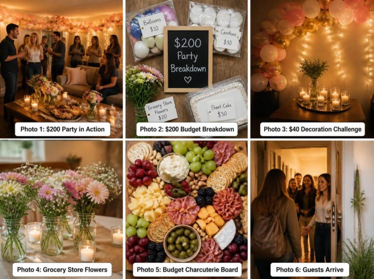 How to Throw a Stunning Party on a $200 Budget