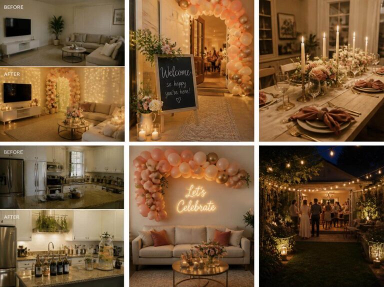 How to Transform Your Home into the Perfect Party Venue